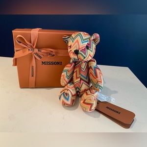 Missoni x Holt Renfrew plush bear